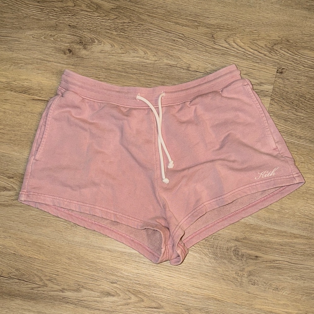 Kith Women Erika Script Logo Shorts